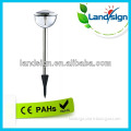 Solar garden pole light